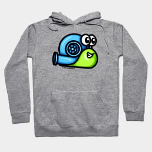 Turbo Snail (Version 1) - Blue / Green Hoodie